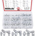 Hilitchi 123Pcs Metric Hydraulic Zerk Grease Fittings Assortment Kit