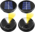 4 Pack Replacement Solar Light Parts for Lantern Solar Light Replacement Tops