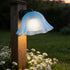 Garneck Plastic Lampshade Blue Diameter Soft Lighting Table Lamp Shade Replacement Cover for Indoor Torchiere Floor