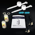 2 Pack USB Mini LED Lantern, Waterproof EDC Keychain Flashlight for Camping, Rechargeable Battery