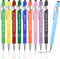 AUAUY Snarky Office Pens, Funny Inspirational Quotes Ballpoint Pen Set with Stylus Tip, Black Ink (10 Pack)