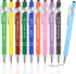 AUAUY Snarky Office Pens, Funny Inspirational Quotes Ballpoint Pen Set with Stylus Tip, Black Ink (10 Pack)