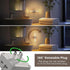 180 Dimmable 100LM, 3000K, 2 Pack L LOHAS LED Night Light, Night Lights Plug into Wall, Rotating, Auto Light Sensor
