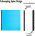 INFUN Telescoping 3 Ring Binder - 12 PCS Portable Plastic Binder for 8.5" x 11" Paper