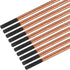 PATIKIL 20pcs 5mmx355mm Carbon Arc Air Gouging Rods, Copper Graphite Coated for Welding