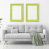 Whaline 131.2ft Green Bulletin Board Borders - 4 Rolls Gradient Green Die-Cut Strips for St. Patrick's Day Decoration
