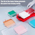 4 Inch 12-Piece Set 6 1.5" Mister Rui Paint Roller Kit, Mini Roller with Microfiber Sleeves, Tray, Liner & Cover