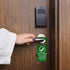 Do Not Disturb Door Hanger Sign, 2Pack Double Sided Please Do Not Disturb and Welcome Please Knock, 9 X 3 inches