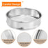 PATIKIL 1000 Mesh Lab Sieve, 8" Diameter Test Sieve for Industrial Laboratory, 304 Stainless Steel Wire Cloth