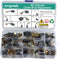 Electric Motor Carbon Brushes Set, 40 Pack Replacement Repair Kit for Power Tools