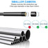 NIDAGE Wireless Endoscope Camera with Light, HD Waterproof WiFi Borescope, Flexible 5.5MM for Android and iOS
