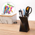 Pen Holder, Durable Resin Desk Organizer, Pencil Holder for Office, Classroom, Makeup Brush Holder for Home