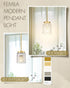 4" Hammered E26 4FY86MIL FEMILA Gold Pendant Light, Pendant Light Fixtures, Kitchen Island Lighting, Glass, Base, BG