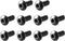 uxcell M2.5x6mm Thread Button Head Hex Socket Cap Screw Bolt, 100pcs