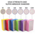 XKDOUS 6PCS Diamond Hand Polishing Pads, 60/100/200/400/600/1000 Diamond Sanding Pads for Ceramic Tile Glass Stone
