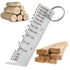 2 Pcs Stainless Steel Metal Sheets, Welding Thickness Gauge & Round Dual-Sided Metal Sheet Guage