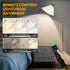 Dimmable Remote Floor Lamp for Living Room and Bedroom - Modern Tall Standing Lamps with Led Blub and Light - Gold Arc
