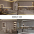 6.56ft CRI93+ Dimmable 2700K-6500K Tatazone Tunable White COB Led Strip Light with RF Remote, CCT COB Led Tape Lights