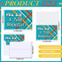 AmazingSpark 120 Pack 12 4.8 6.8'' Thank You Cards with Envelopes Bulk Designs x Thank You Postcards Notes Assorted