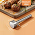 Seqiuay (4cm) Falafel Scoop Maker, Stainless Steel Falafel Press Mold, Easy to Use and Clean, Non-Stick Meatball Press