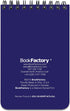 BookFactory To Do List Notebook/Journal, 120 Pages, 3.5 x 5.25, Durable Translucent Cover, Wire-O Bound