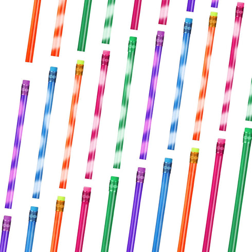 Outus Color Changing Mood Pencil with Eraser, Wooden Pencils Heat Activated Color Changing Pencils (60 Pieces)