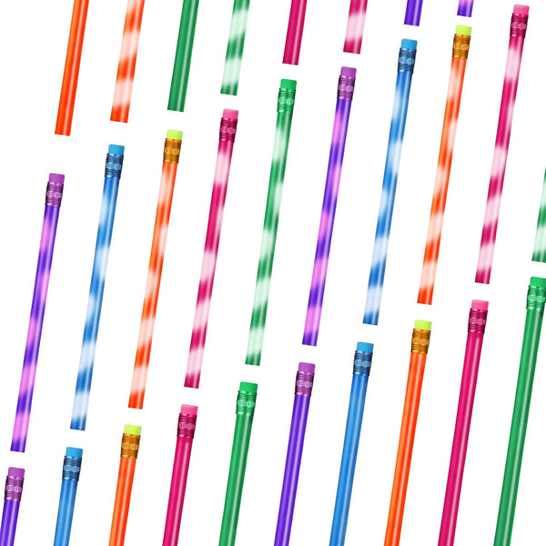Outus Color Changing Mood Pencil with Eraser, Wooden Pencils Heat Activated Color Changing Pencils (60 Pieces)