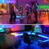 6 Counter, 9.8ft RGBW Under Cabinet Lighting Kit with App and Remote Control PCS LED Strip Lights for Kitchen Cabinet