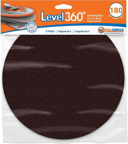 Inc. SD180-5 8-3/4 Level360 Sanding Disc, 180 Grit for Radius360 Sanding Tool or Drywall Power Sanding