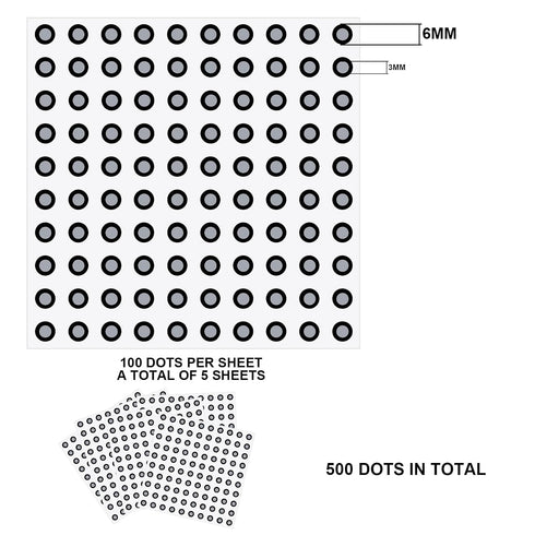 3D 3.0 mm 3D 3D 3D 3D (5 500 Scanning Marker for Scanner - Precision Optical Tracking Markers for Scanners, Tracking