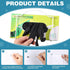 2 Pcs Metal Glove Box Dispenser Holder, Wall Mount for Disposable Gloves, Tissue Holder (White)
