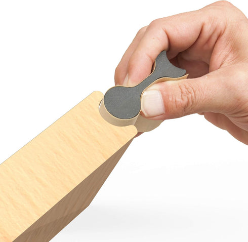 Fulton 6 Piece Double Ended Contour Sanding Grip Set, 12 Profile for Concave & Convex Sanding, Large Grip Pads