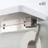 KBA1207) KIBI Deco Single Roll Toilet Paper Holder with Shelf for Bathroom, Wall Mounted Paper Towel Hanger with Phone