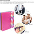 Edufun 24 Pockets Expanding File Organizer, Accordion Folder in Rose Pink