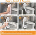 2 Pack MOROBOR Strong Suction Cup Door Handles, Glass Doors Handle Vacuum Removable Suction Cup Door Grab Bar Heavy