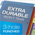 Cardinal 8-Tab Expanding Plastic Binder Dividers, Flexible Front Pockets, Insertable Multicolor Tabs, Letter Size
