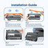 TN450 High Yield Compatible Toner Cartridge Replacement for Brother TN420 TN-450 (4 Black Pack)