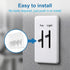 Neyauo 4 Dimmer Dimmer Pcs Switch Knob Replacement, Universal Knob for Ceiling Lights & Wall Switches, PET Material