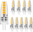 DiCUNO G4 LED Bulb Dimmable, 12V, JC Bi-Pin Base Light Bulbs 2W,