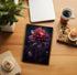 Dark Academia Moody Dahlia Notebook for Women, Gothic Floral Journal, Witchy Spiral Notebook 5.5x8.3