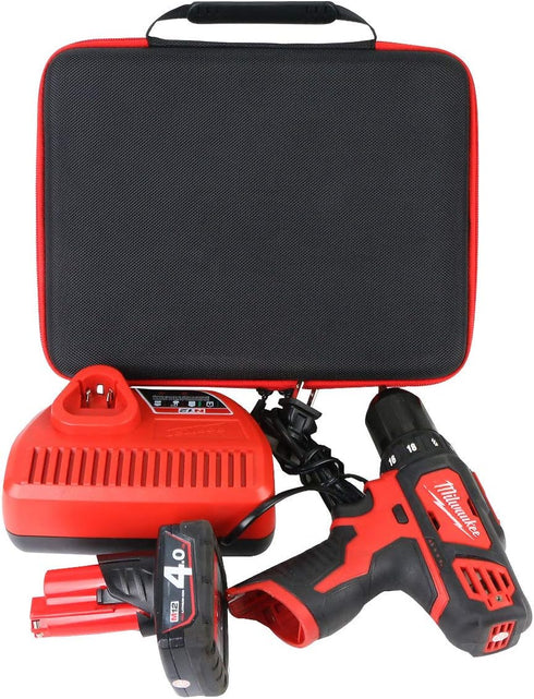 Aenllosi Hard Carrying Case for Milwaukee Electric Tools, Replacement for MLW2504-20/2407-20 M12 Hammer Drill