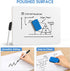 MaxGear 2 Pack Small White Board, 9''x 12'' Double Sided Portable Dry Erase Boards for Students with Markers