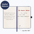 Ruled Notebook/Journal, Classic Lined Journal, 5.3'' x 8.26'', Hardcover with Thick Paper, Dark Blue