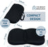 Newivi 3D Portable Breathable Seat Cushion Foldable, Soft & Lightweight for Airplane Travel Stadium Cushion