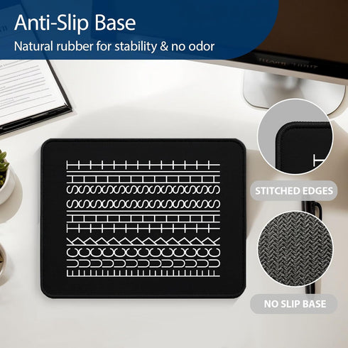 LPHEKS Funny Hidden Message Mouse Pad Funny Office Mousepad with Sarcastic Quote, Cool Gaming Mouse Pad for Desk
