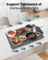 Zeltri 24''X16'' 6 6 Food Warmer Mat Plug and Play-Large Rapid Full Surface Heating, Level Temp, Hour Timer, Child