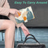 Rnivvi Budget Binder with Zipper Envelopes, A6 Cash Envelopes for Budgeting, PU Leather Organizer