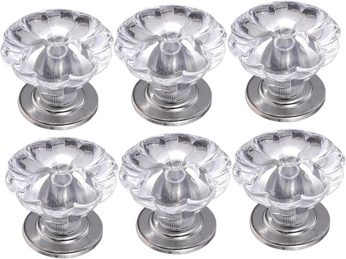 Angoily 6pcs Mini Decorative Knobs for Cabinets Stylish Replacement Handles for Home