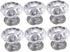 Angoily 6pcs Mini Decorative Knobs for Cabinets Stylish Replacement Handles for Home