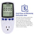 YICHENG Electrical Usage Monitor, Watt Meter, Power Meter with Overload Protection, 7 Modes Display (Blue)